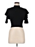 Zara Black Short Sleeve Turtleneck Size M - photo 1