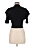 Zara Black Short Sleeve Turtleneck Size M - photo 2