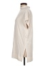 Athleta Ivory Short Sleeve Turtleneck Size L - photo 5