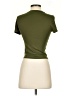 Shein Green Short Sleeve Turtleneck Size XS - photo 2