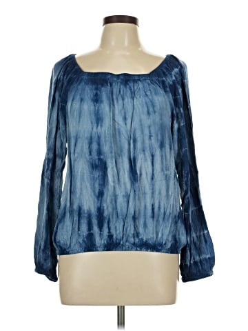 Scoop Long Sleeve Blouse (view 1)