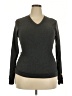 Kiya Tomlin Gray Pullover Sweater Size 2X - photo 1