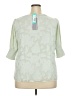 Daniel Rainn Green 3/4 Sleeve Blouse Size 2X - photo 2