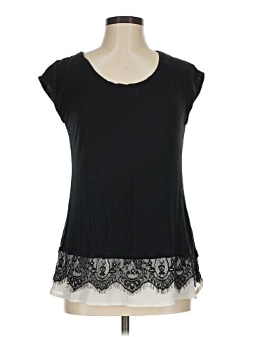 Rose + Olive Short Sleeve Top (view 1)