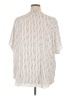 Worthington Ivory Short Sleeve Blouse Size 0X - photo 2