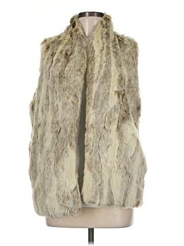 BCBGeneration Faux Fur Vest (view 1)
