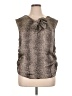Violet & Claire Brown Sleeveless Blouse Size XL - photo 1