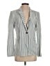 FRAME Stripes Blue Blazer Size S - photo 1