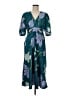 Sofia Jeans by Sofia Vergara Green Casual Dress Size M - photo 1