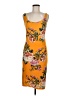 Popular Basics Tropical Orange Cocktail Dress Size M - photo 1
