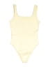 OQQ Yellow Bodysuit Size S - photo 1