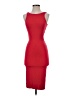 Bebe Solid Red Cocktail Dress Size XXS - photo 1