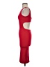 Bebe Solid Red Cocktail Dress Size XXS - photo 5