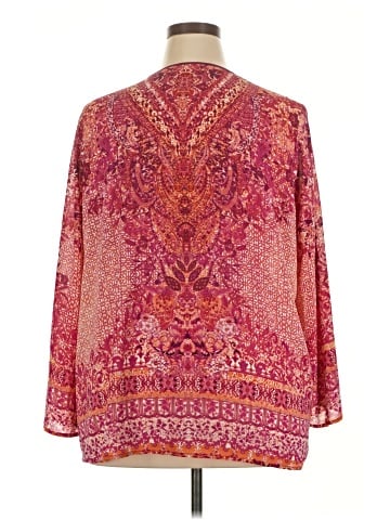 Belle By Kim Gravel 3/4 Sleeve Blouse (view 2)