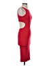 Bebe Solid Red Cocktail Dress Size XXS - photo 4