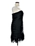 JS Collections 100% Polyester Black Cocktail Dress Size 14 - photo 4