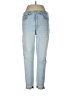 Ann Taylor LOFT Stripes Blue Jeans Size 31 waist - photo 1
