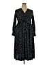 ELOQUII Elements Black Casual Dress Size 18 - photo 1