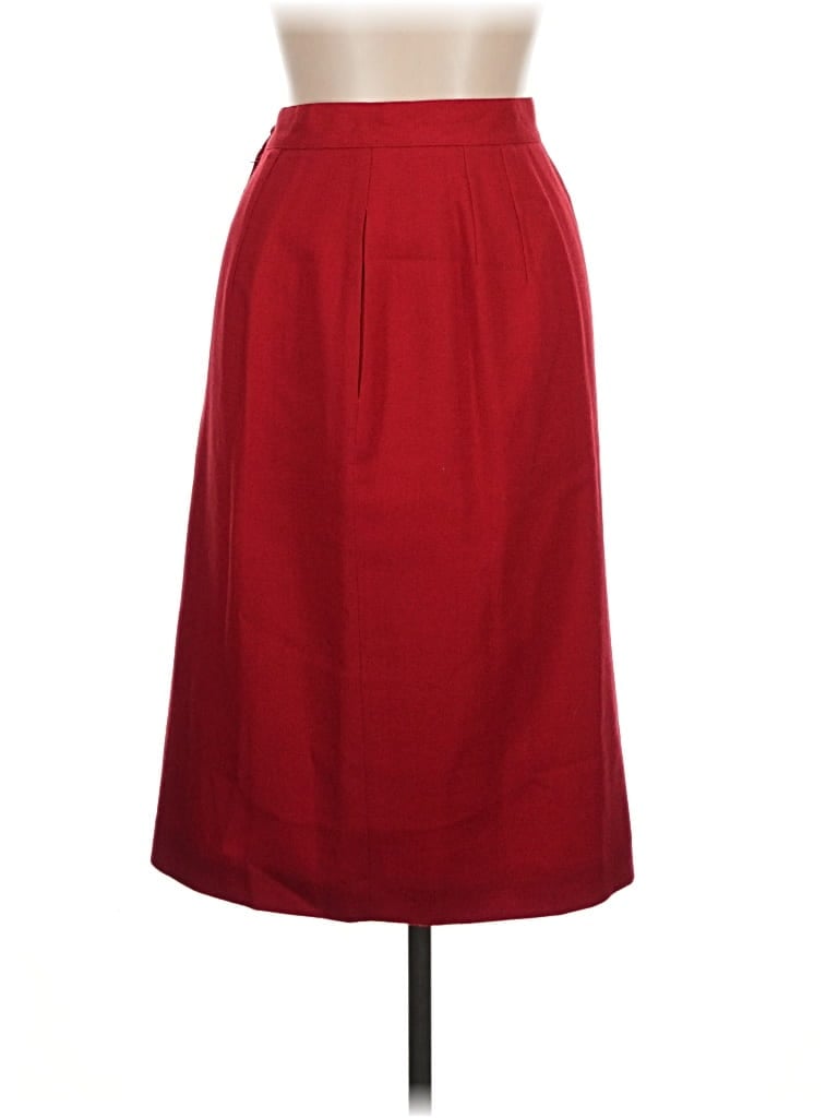 Pre-owned Valerie Stevens Formal Skirt In Red