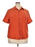 Target 100% Cotton Orange Short Sleeve Button-Down Shirt Size XXL - photo 1