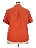 Target 100% Cotton Orange Short Sleeve Button-Down Shirt Size XXL - photo 2