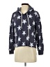 ALTERNATIVE Stars Blue Zip Up Hoodie Size XS - photo 1