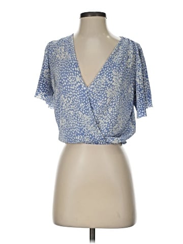 ASTR The Label Short Sleeve Blouse (view 1)