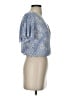 ASTR The Label Blue Short Sleeve Blouse Size XS - photo 4