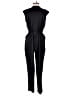 Anne Klein Solid Black Jumpsuit Size 6 - photo 2