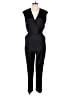 Anne Klein Solid Black Jumpsuit Size 6 - photo 1