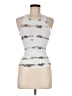 Lululemon Athletica Silver White Tank Top Size 2 - photo 1
