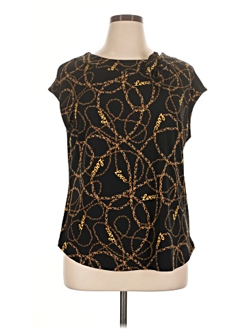 7th Avenue Design Studio New York & Company Short Sleeve Blouse (view 1)