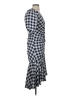 Jonathan Simkhai Checkered-gingham Blue Cocktail Dress Size 4 - photo 4