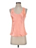 J.Crew 100% Acetate Orange Sleeveless Top Size XS - photo 1