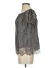 Gold Hawk Gray Sleeveless Blouse Size XS - photo 5