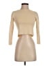 Club Monaco Ivory Tan 3/4 Sleeve Top Size XS - photo 1
