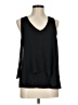 Iz Byer 100% Polyester Black Sleeveless Blouse Size M - photo 1