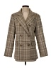 Assorted Brands Plaid Tan Coat Size S - photo 1