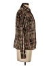 DressBarn 100% Polyester Tweed Brown Long Sleeve Blouse Size S - photo 4