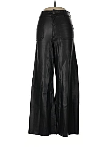 Zara Faux Leather Pants (view 1)