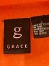 Grace 100% Polyester Orange Sweatshirt Size L - photo 7
