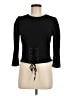 Express Black 3/4 Sleeve Top Size M - photo 1