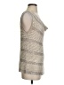 INC International Concepts Silver Sleeveless Top Size S - photo 4