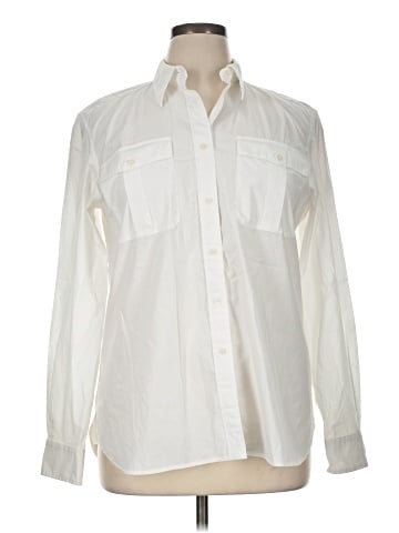 Lauren by Ralph Lauren Long Sleeve Button-Down Shirt (view 1)