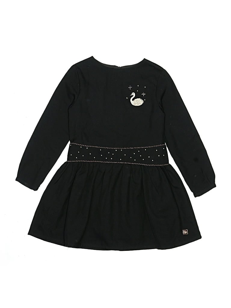 Pre-owned Carrèment Beau Kids' Dress In Black