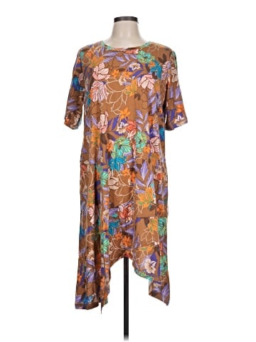 LOGO by Lori Goldstein Casual Dress (view 1)