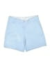 Crown & Ivy Solid Blue Shorts Size 4 - photo 1