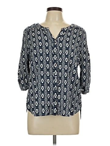 Skies Are Blue 3/4 Sleeve Blouse (view 1)