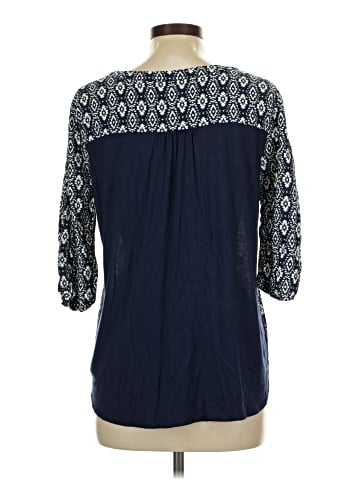 Skies Are Blue 3/4 Sleeve Blouse (view 2)