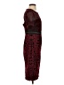 Guess 100% Polyester Burgundy Cocktail Dress Size 4 - photo 4
